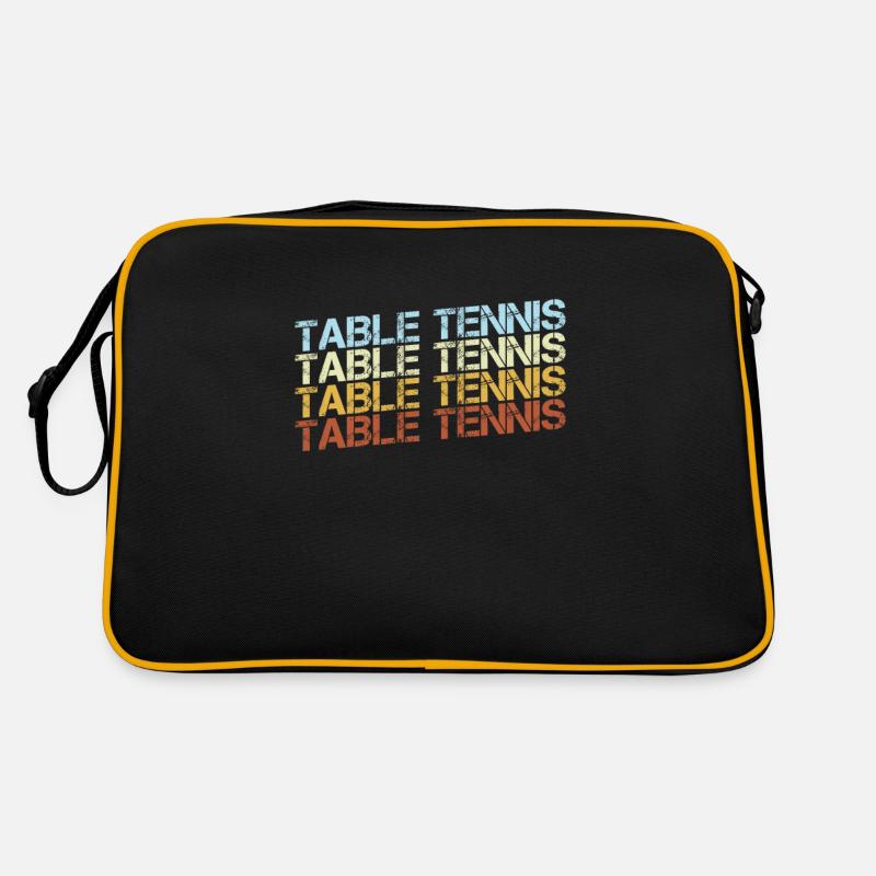 Tennis de Table Rétro Sac Retro