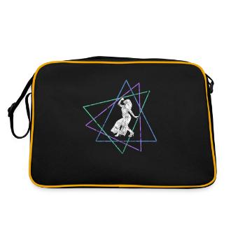 Sing - Retro Bag - black/gold - Back