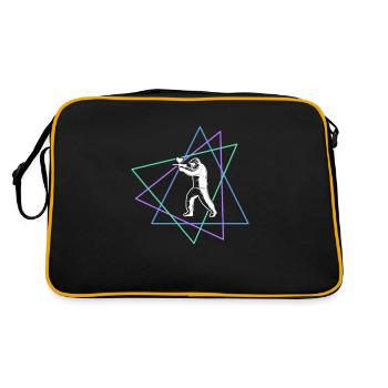 Paintball - Retro Bag - black/gold - Back
