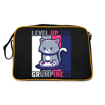 Jeux, Jeux d’argent, Jeux vidéo, Gamer - Sac Retro - noir/or - Dos