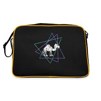 Dromedary - Retro Bag - black/gold - Back