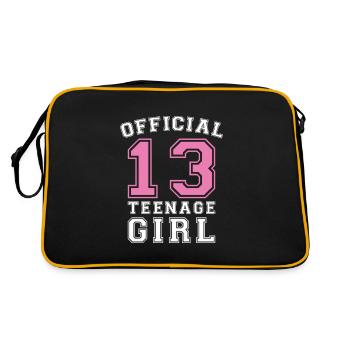 Né 13 adolescents adolescents - Sac Retro - noir/or - Dos