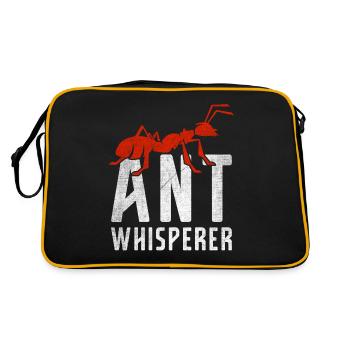 Ant Whisperer Ameisen Farm - Retro Bag - black/gold - Back