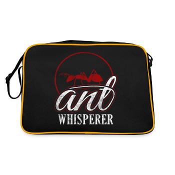 Ant Whisperer Ameisen Farm - Retro Bag - black/gold - Back