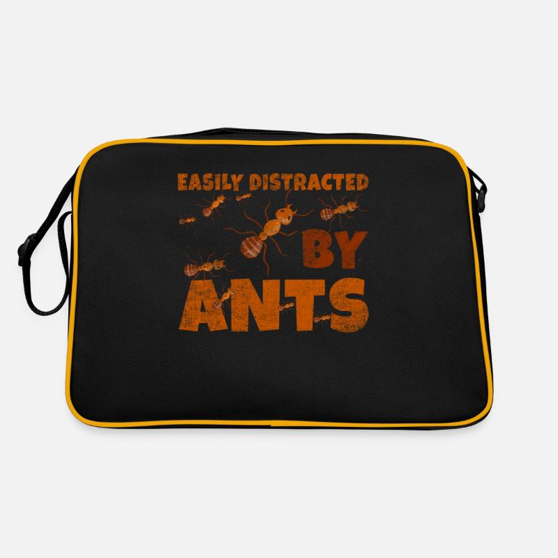 Facilement distrait par la ferme Ants Ameisen Sac Retro