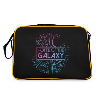 Hottie of the Galaxy! Women's Party Festival Disco - Retro Bag - black/gold - Back