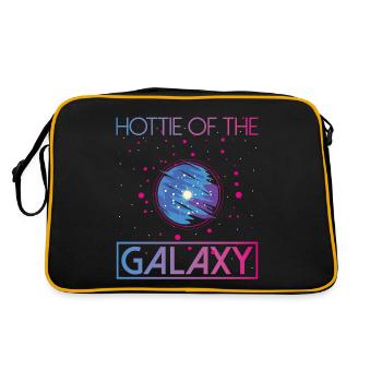 Hottie of the Galaxy! Women's Party Festival Disco - Retro Bag - black/gold - Back