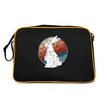 Rabbit Retro - Retro Bag - black/gold - Back