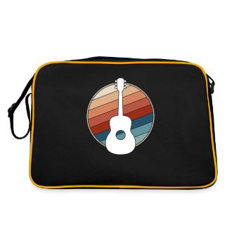 Guitar retro - Retro Bag - black/gold - Back