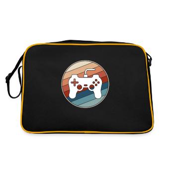 Gaming Retro - Retro Bag - black/gold - Back