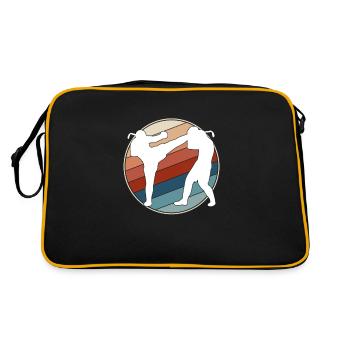 Martial Arts Retro - Retro Bag - black/gold - Back