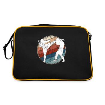 Martial Arts Retro - Retro Bag - black/gold - Back
