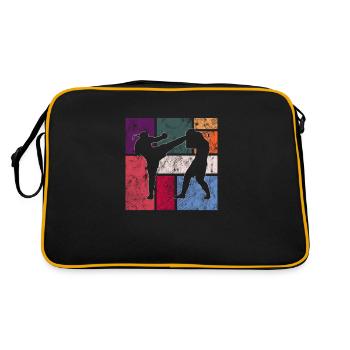 Arts martiaux - Sac Retro - noir/or - Dos