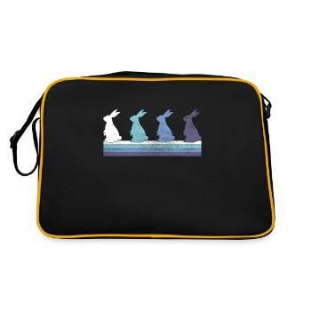 hare - Retro Bag - black/gold - Back