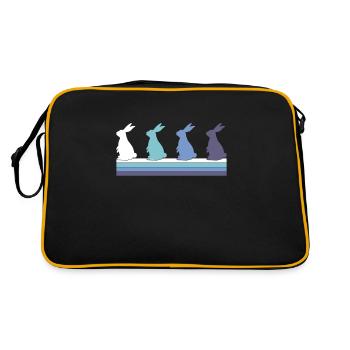 hare - Retro Bag - black/gold - Back