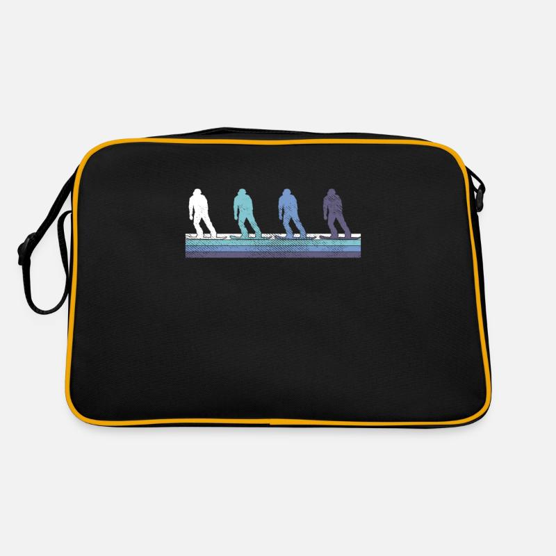 Snowboarding Retro Tasche