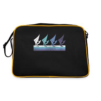 Kite - Retro Bag - black/gold - Back