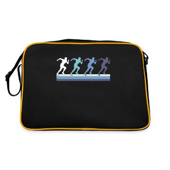 Jog - Retro Bag - black/gold - Back