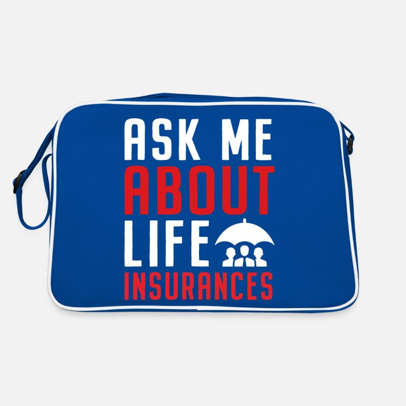 Funny Agent Broker Retro Tasche