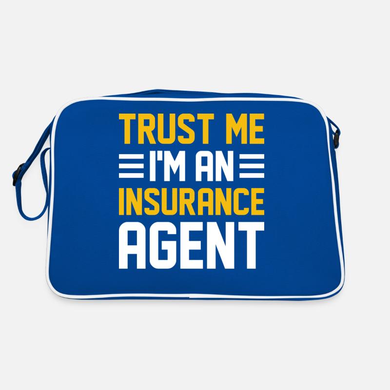 Komischer Broker Retro Tasche