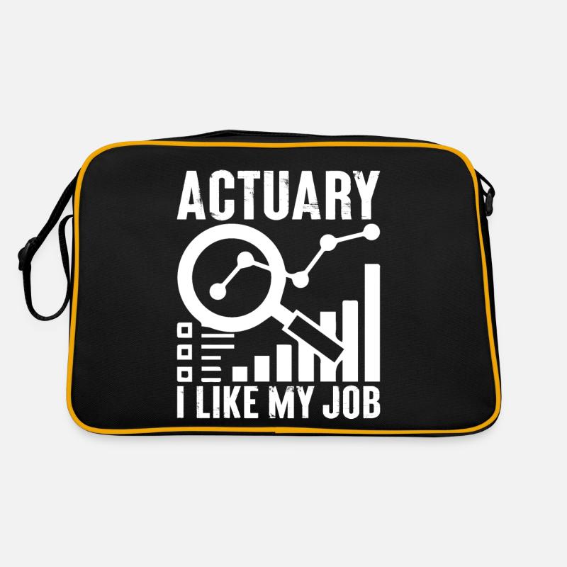 Drôle Agent d’assurance Courtier Actuariel Math Sac Retro
