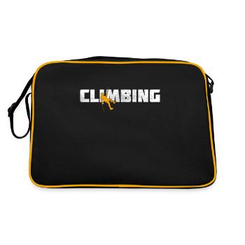 Grimper - Sac Retro - noir/or - Dos
