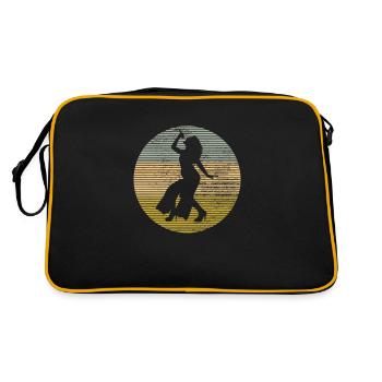 Sing - Retro Bag - black/gold - Back