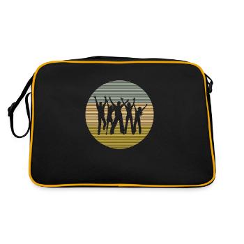 Danser - Sac Retro - noir/or - Dos
