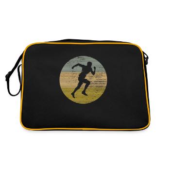 Jog - Retro Bag - black/gold - Back