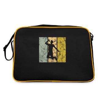 Sing - Retro Bag - black/gold - Back
