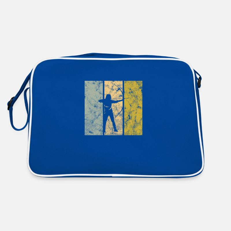 Bogenschießen Retro Tasche