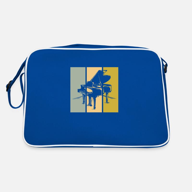 Klavier Retro Tasche