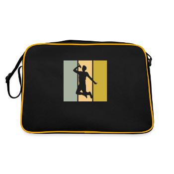 Sing - Retro Bag - black/gold - Back