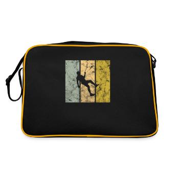 Grimper - Sac Retro - noir/or - Dos