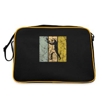 Paintball - Retro Bag - black/gold - Back