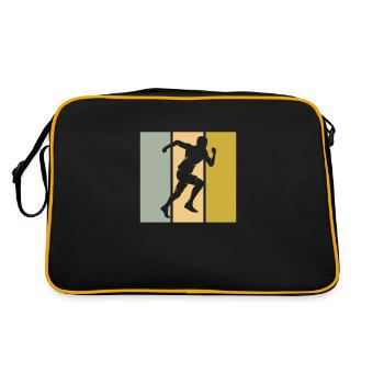 Jog - Retro Bag - black/gold - Back