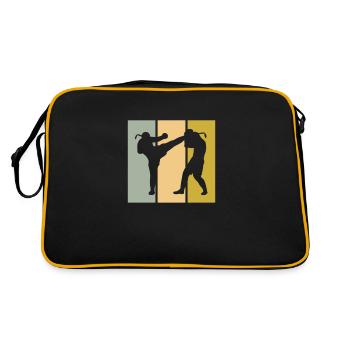 Arts martiaux - Sac Retro - noir/or - Dos