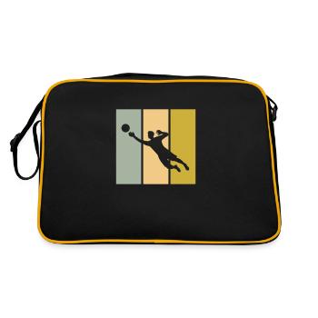 Gardien - Sac Retro - noir/or - Dos