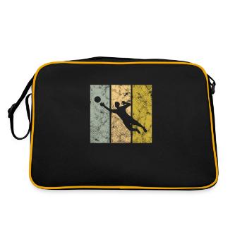 Gardien - Sac Retro - noir/or - Dos