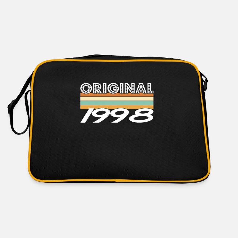 Original 1998 - Sac Retro - noir/or