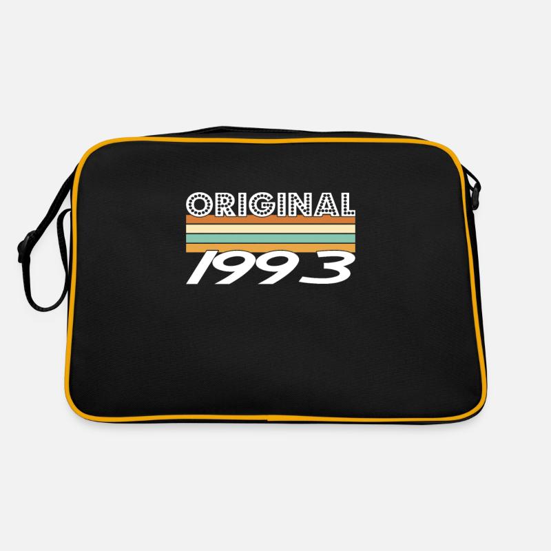 Original 1993 - Sac Retro - noir/or