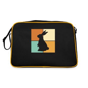 Hare - Retro Bag - black/gold - Back