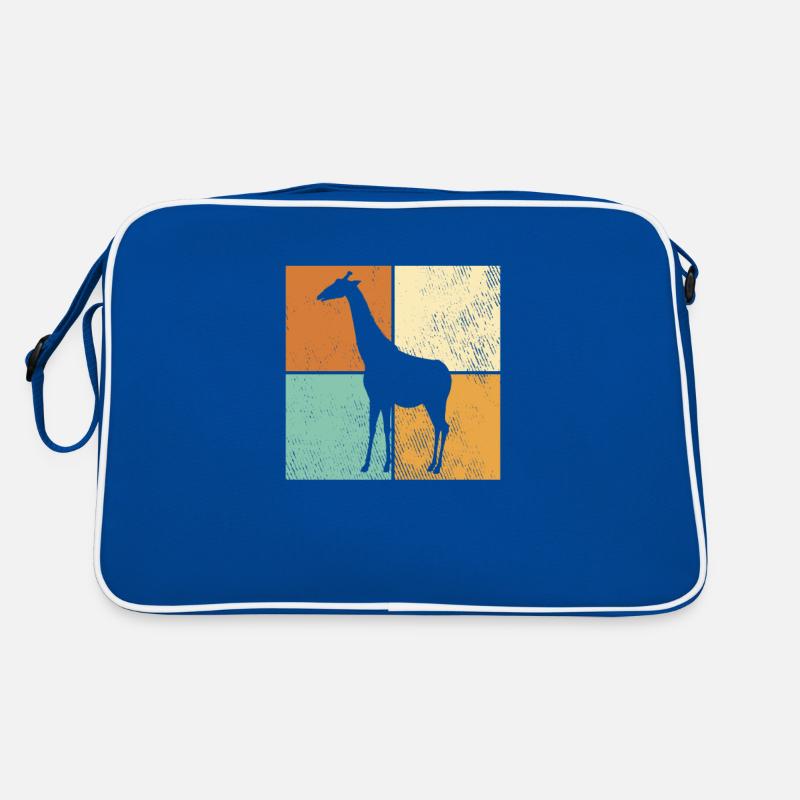 Giraffe Retro Tasche