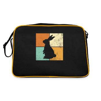 Hare - Retro Bag - black/gold - Back