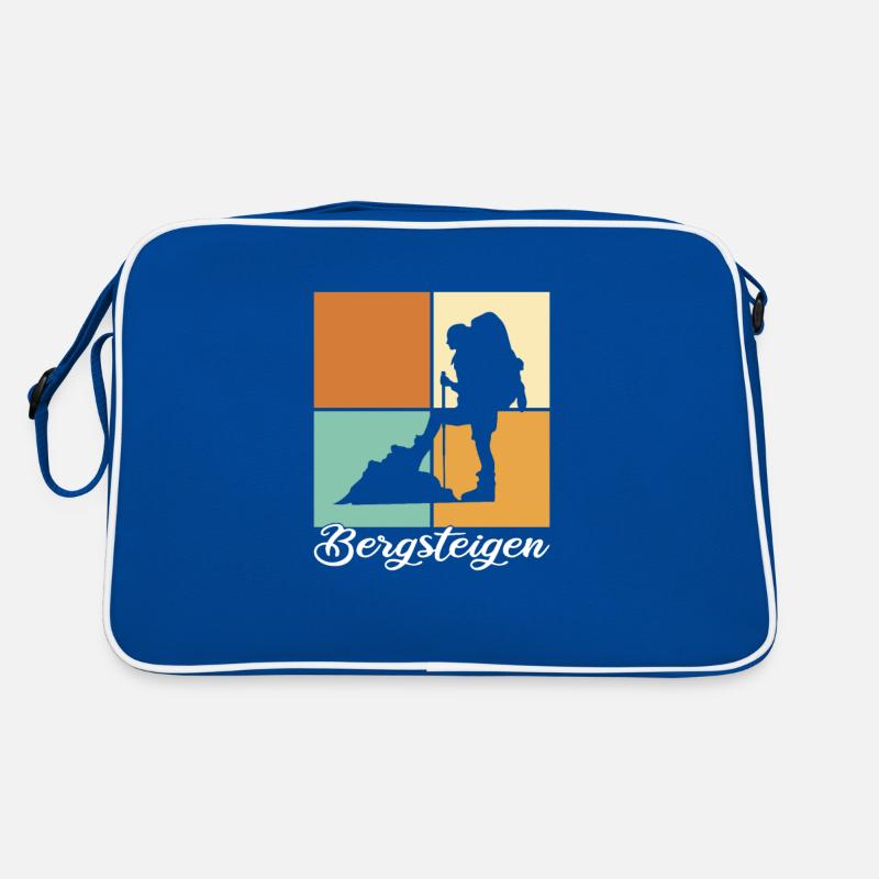 Bergsteigen Retro Tasche