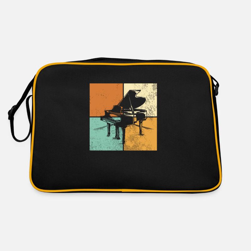 Klavier Retro Tasche