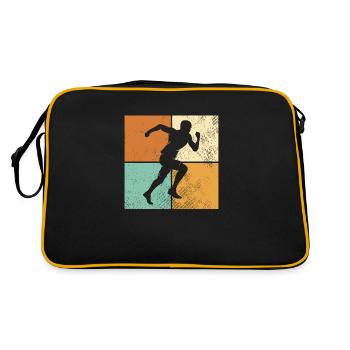 Jog - Retro Bag - black/gold - Back