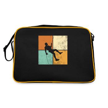 Grimper - Sac Retro - noir/or - Dos