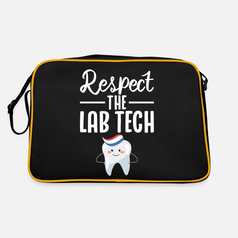 Drôle de technicien de laboratoire dentaire Dentiste Sac Retro