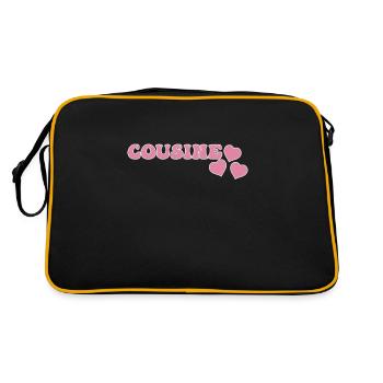 Cousin - Sac Retro - noir/or - Dos